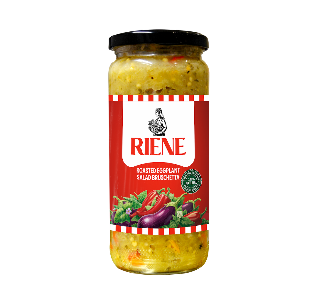 Kozlenmiş Patlıcan Salatasi Bruschetta